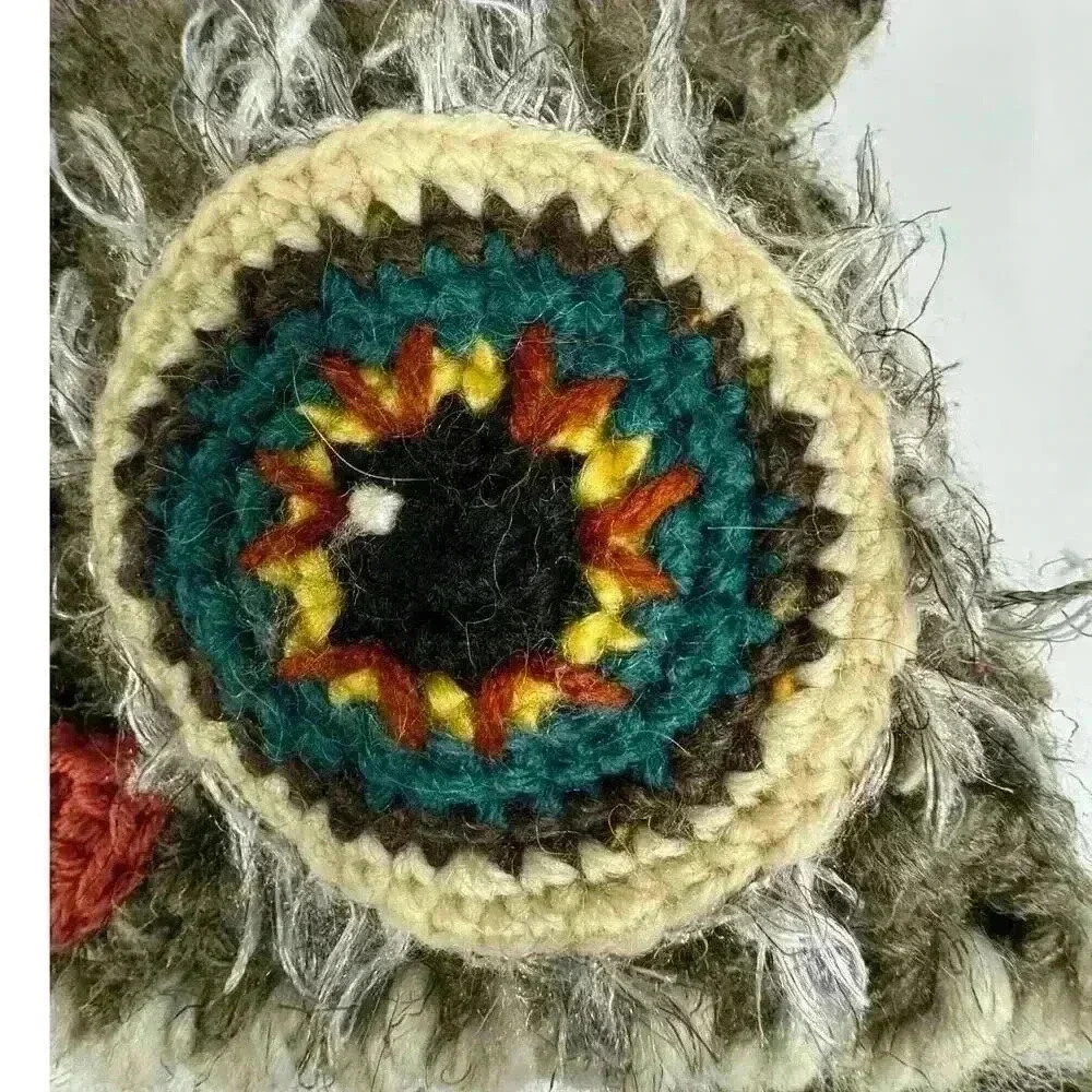 HAND CROCHET KIDS OWL HAT BEANIE - Picture 2 of 8